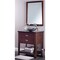 Novatto Argento Oval Glass Vessel Bathroom Sink Set, Brushed Nickel NSFC-70328031001BN - alternate 5